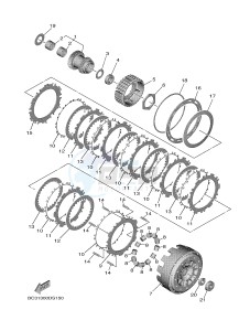 XP530D-A (BC39) drawing CLUTCH