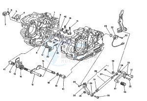 RIVER 500 drawing GEAR CHANGE MECHANISM