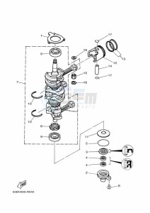 40VMHOL drawing CRANKSHAFT--PISTON