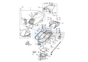 XQ MAXSTER 125 drawing SEAT