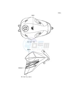 Z800 ZR800CDS UF (UK FA) XX (EU ME A(FRICA) drawing Decals(Orange)(White)