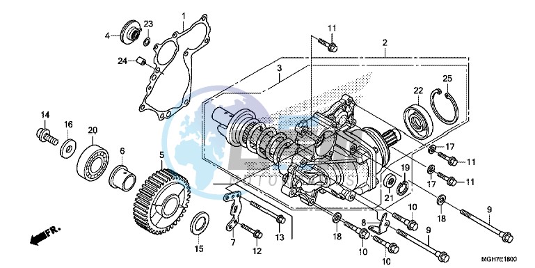 SIDE GEAR CASE