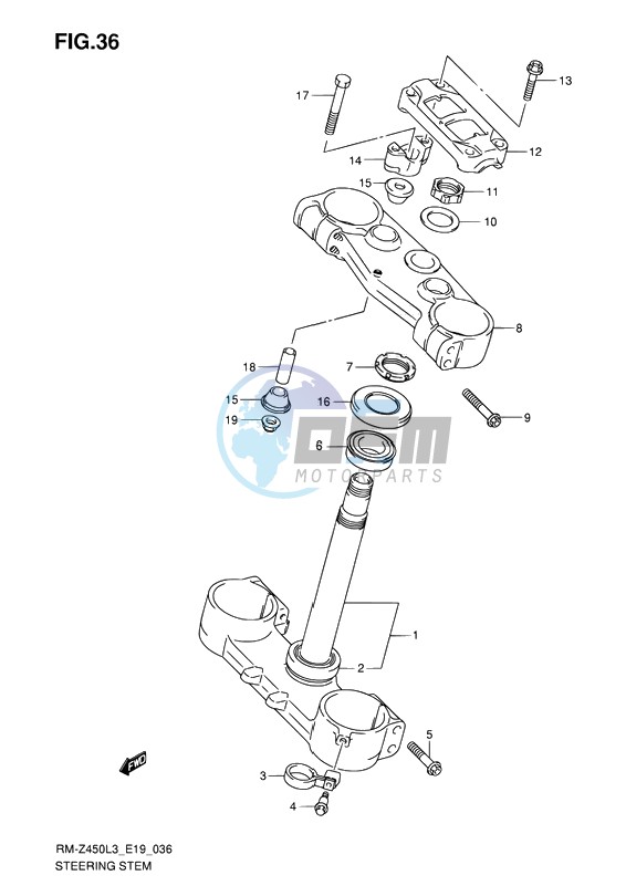 STEERING STEM