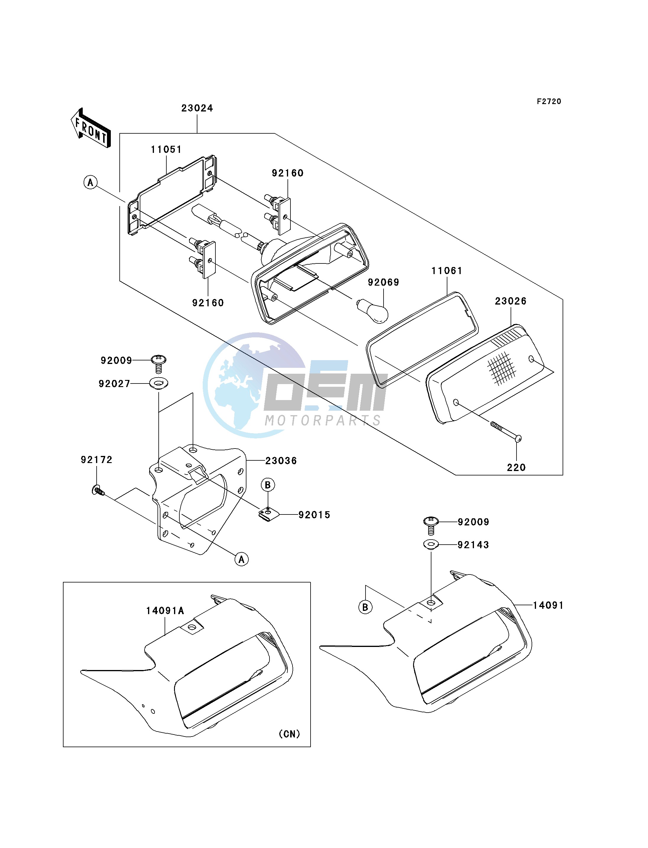 TAILLIGHT-- S- -