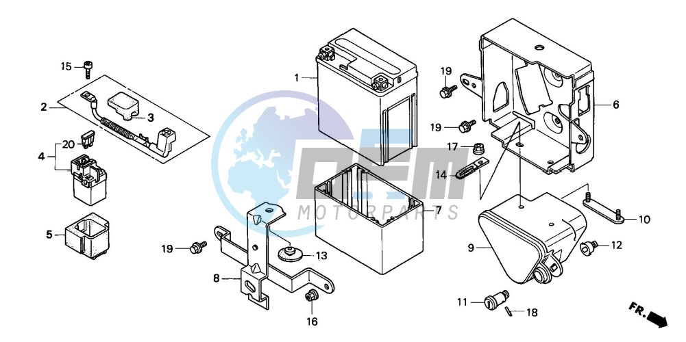 BATTERY/BATTERY BOX