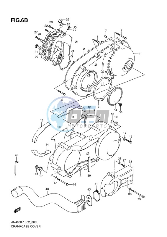 CRANKCASE COVER