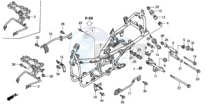 NSS250 JAZZ drawing FRAME BODY