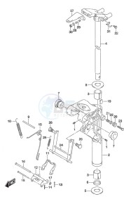 DF 20A drawing Swivel Bracket Remote Control