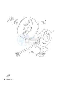 YN50F OVETTO 4T (2ACG) drawing GENERATOR