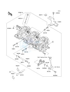 JH 1200 A [ULTRA 150] (A1-A4) [ULTRA 150] drawing CARBURETOR