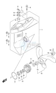 DF 2.5 drawing Gear Case