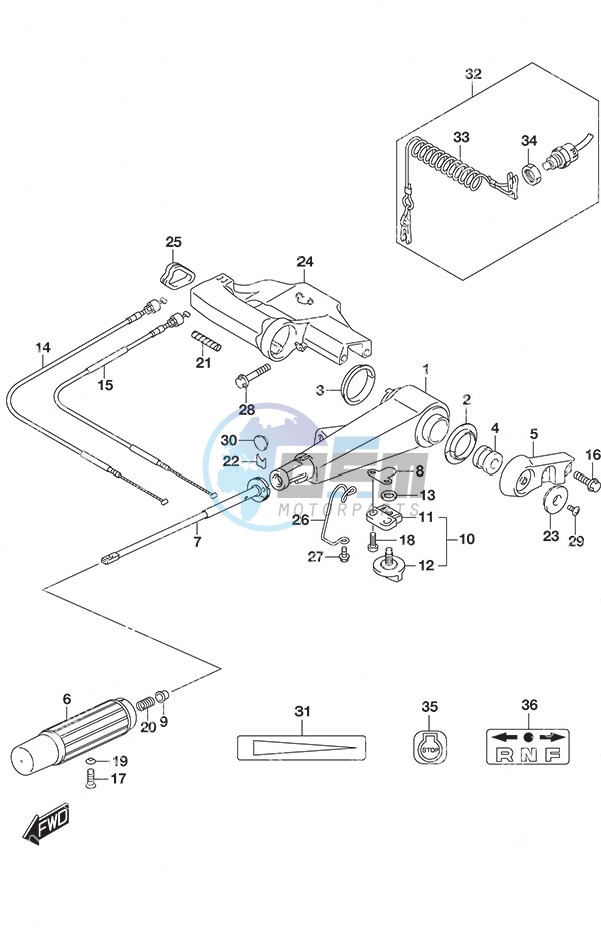 Tiller Handle