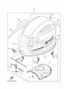 LF150XB-2016 drawing FAIRING-UPPER