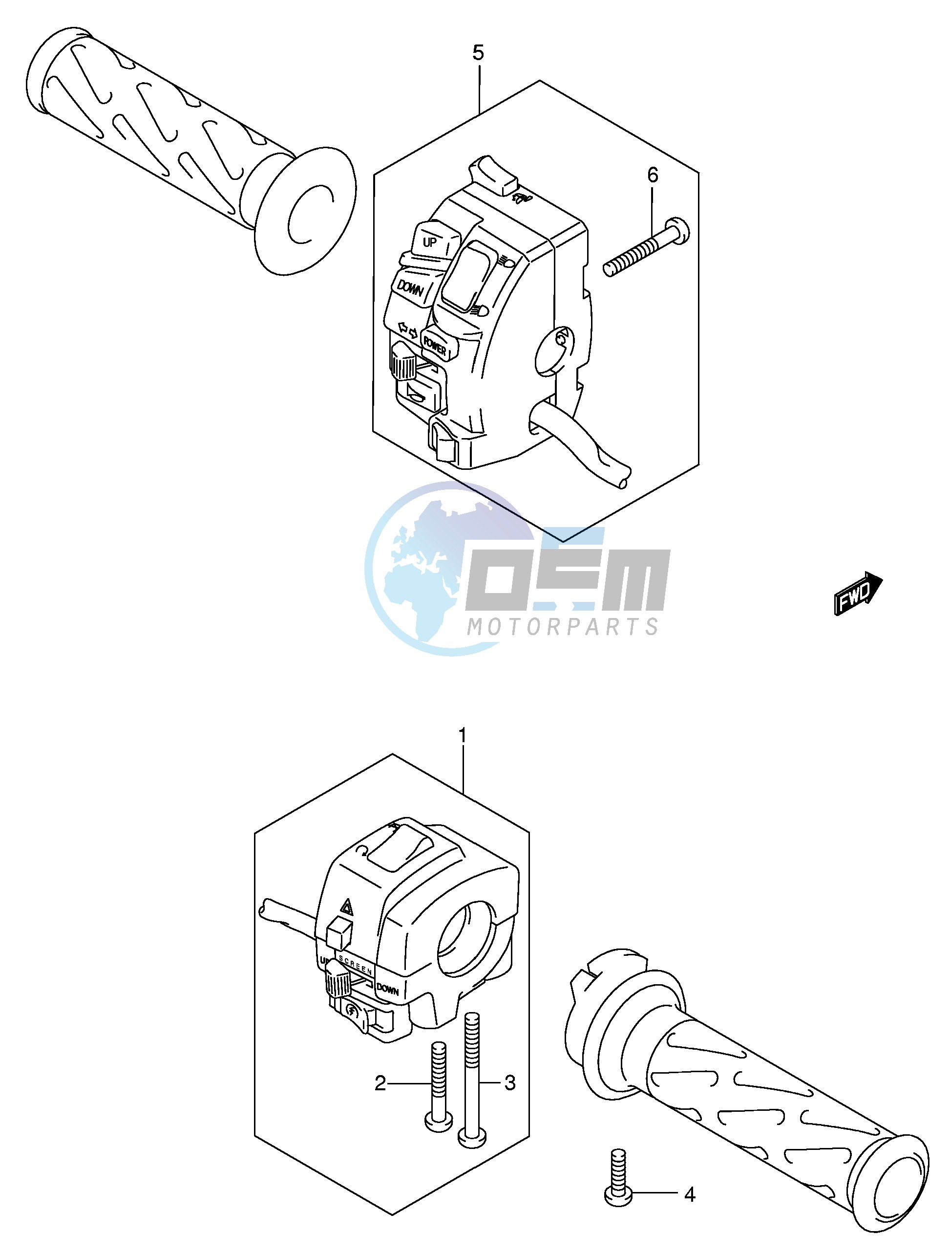 HANDLE SWITCH (AN650AK5)