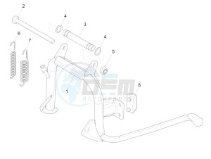 LIBERTY 50 IGET 4T 3V E4-2017-2019 (EMEA) drawing Stand/s