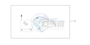 CBF1000A drawing SEAT COWL*PB324C*