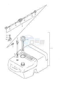 DF 50 drawing Fuel Tank