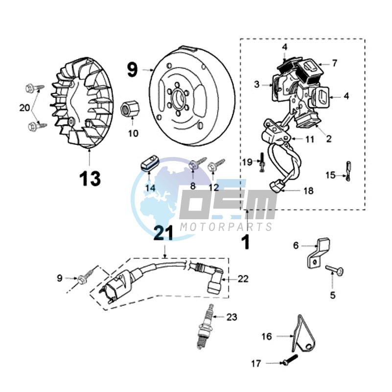 IGNITION WITH PICKUP