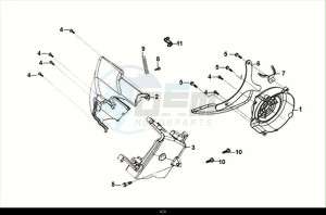 JET 14 200I (XC20W1-EU) (M1) drawing SHROUD ASSY