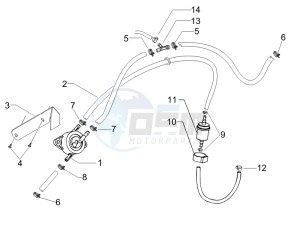 Granturismo 200 L USA drawing Supply system