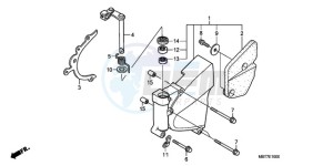 XL1000V9 Ireland - (EK) drawing LEFT CRANKCASE COVER