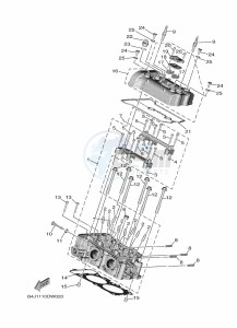 YXE1000EWS YX10EPSM (B4M2) drawing CYLINDER