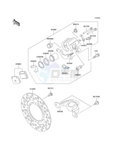 KX 65 A [KX65] (A1-A5) [KX65] drawing REAR BRAKE-- KX65-A5- -