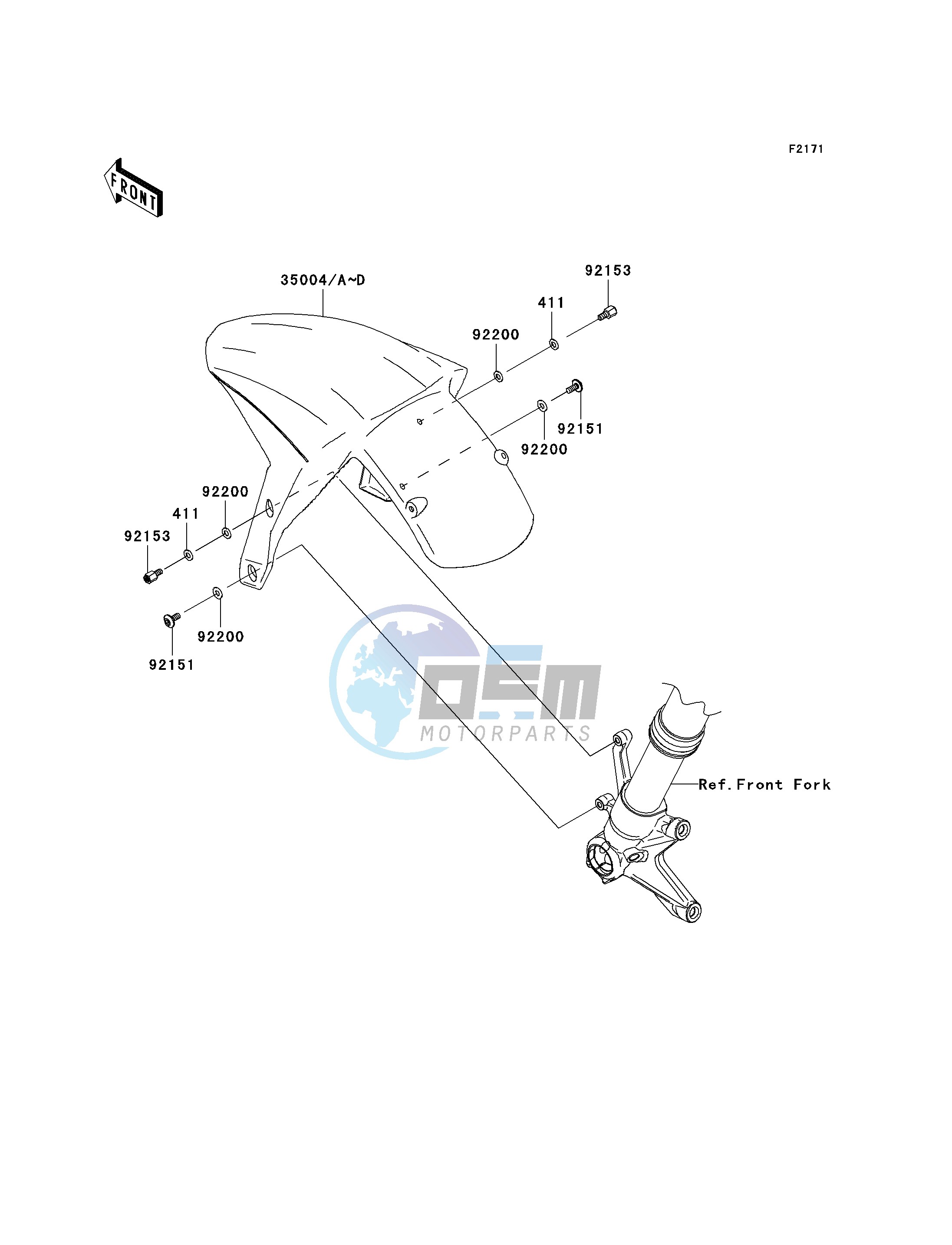 FRONT FENDER-- S- -