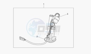 Griso V 1100 IE IE drawing Internal fuel pump