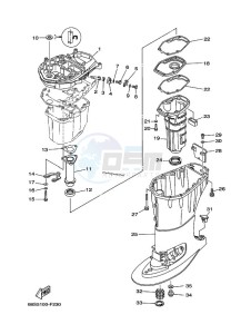 F60A drawing UPPER-CASING