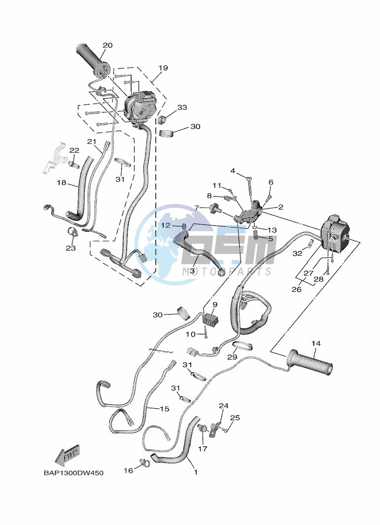 HANDLE SWITCH & LEVER