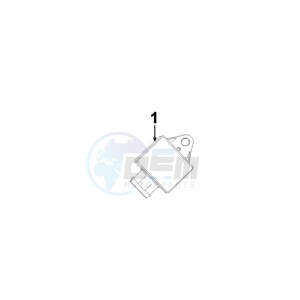 LUDIX 14 RL ELEGANCE drawing ELECTRONIC PART WITHOUT CDI