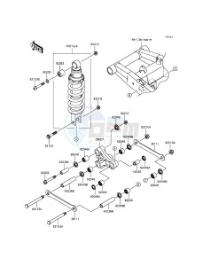 Z800 ZR800CFF UF (UK FA) XX (EU ME A(FRICA) drawing Suspension/Shock Absorber