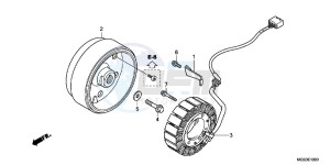 NC700XAD NC700X ABS Europe Direct - (ED) drawing GENERATOR