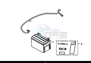 FIDDLE III 50 (25 KM/H) (XA05W5-NL) (E4) (L7-M0) drawing BATTERY TOOL BOX