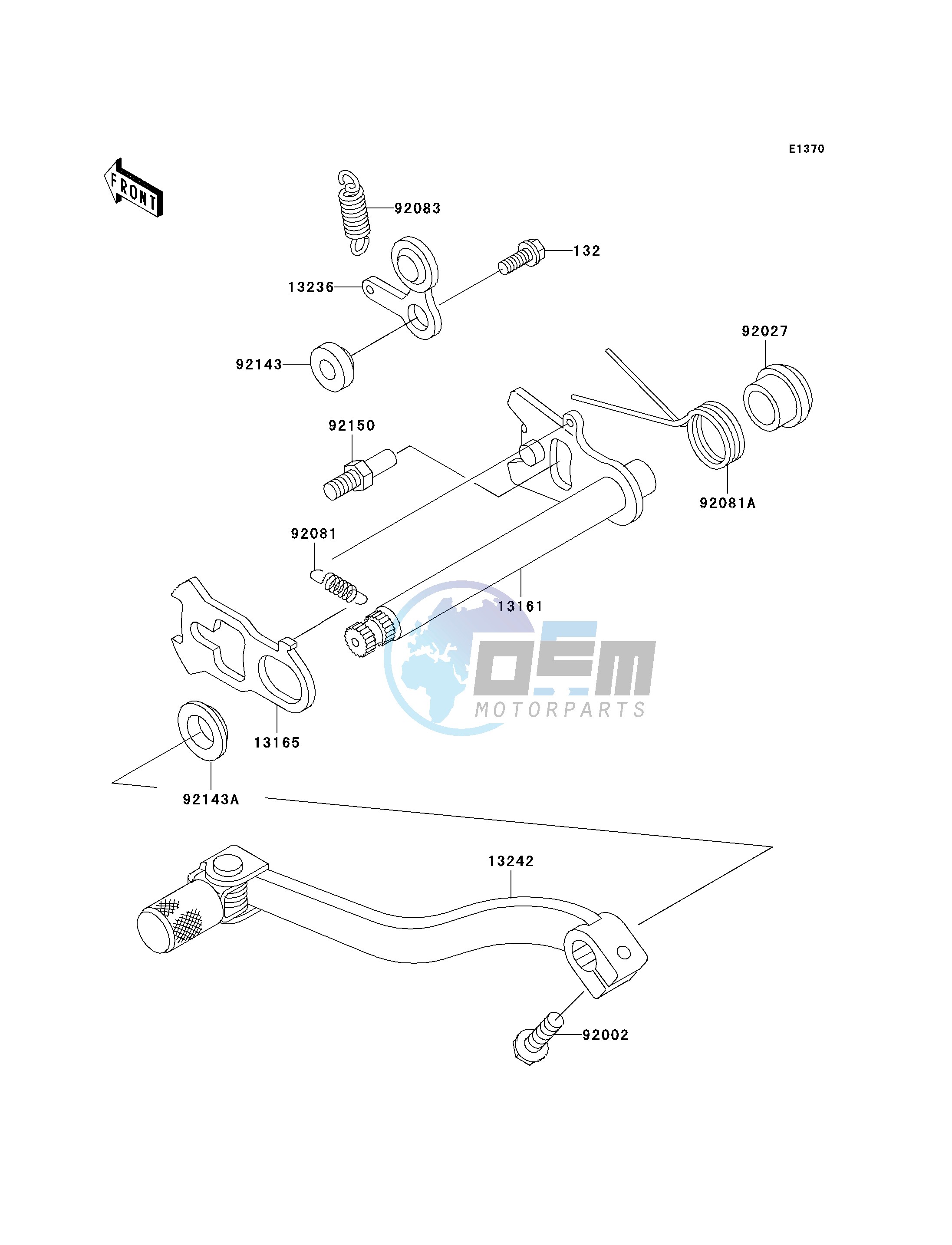 GEAR CHANGE MECHANISM