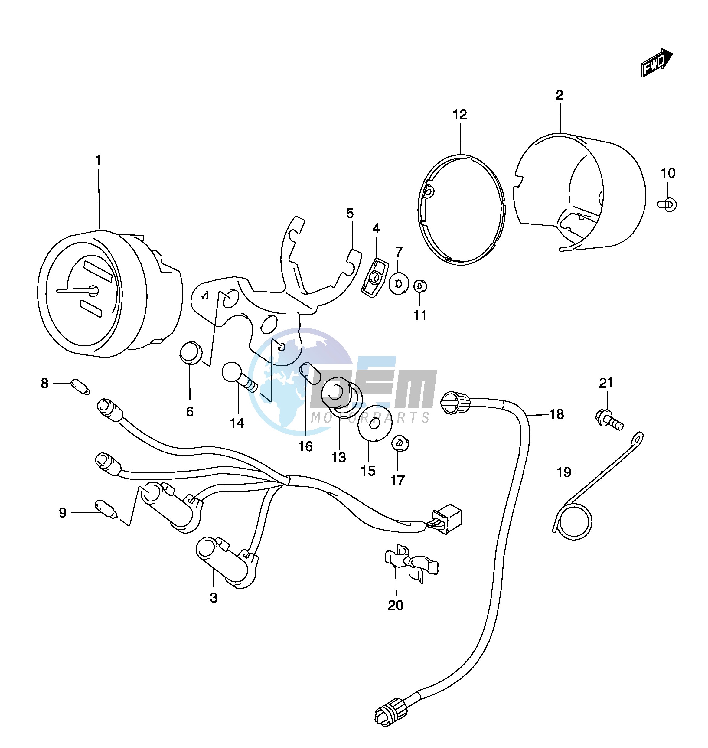 SPEEDOMETER (MODEL K3)