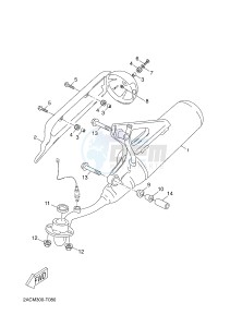 YN50 YN50FU NEO'S 4 (2ACN 2ACN) drawing EXHAUST