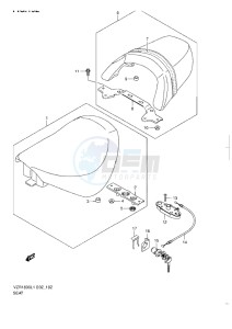 VZR 1800 Z drawing SEAT