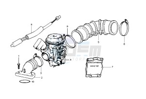 SKIPPER 4T 125-150 drawing Caburetor Assy