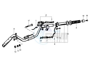 NRG POWER DD 50 drawing Front master cilinder