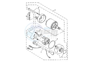 XC K CYGNUS R 125 drawing STARTING MOTOR