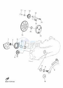 YFM90R (BD3R) drawing STARTER