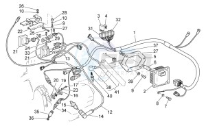 California Black Eagle 1100 drawing Electrical systeme