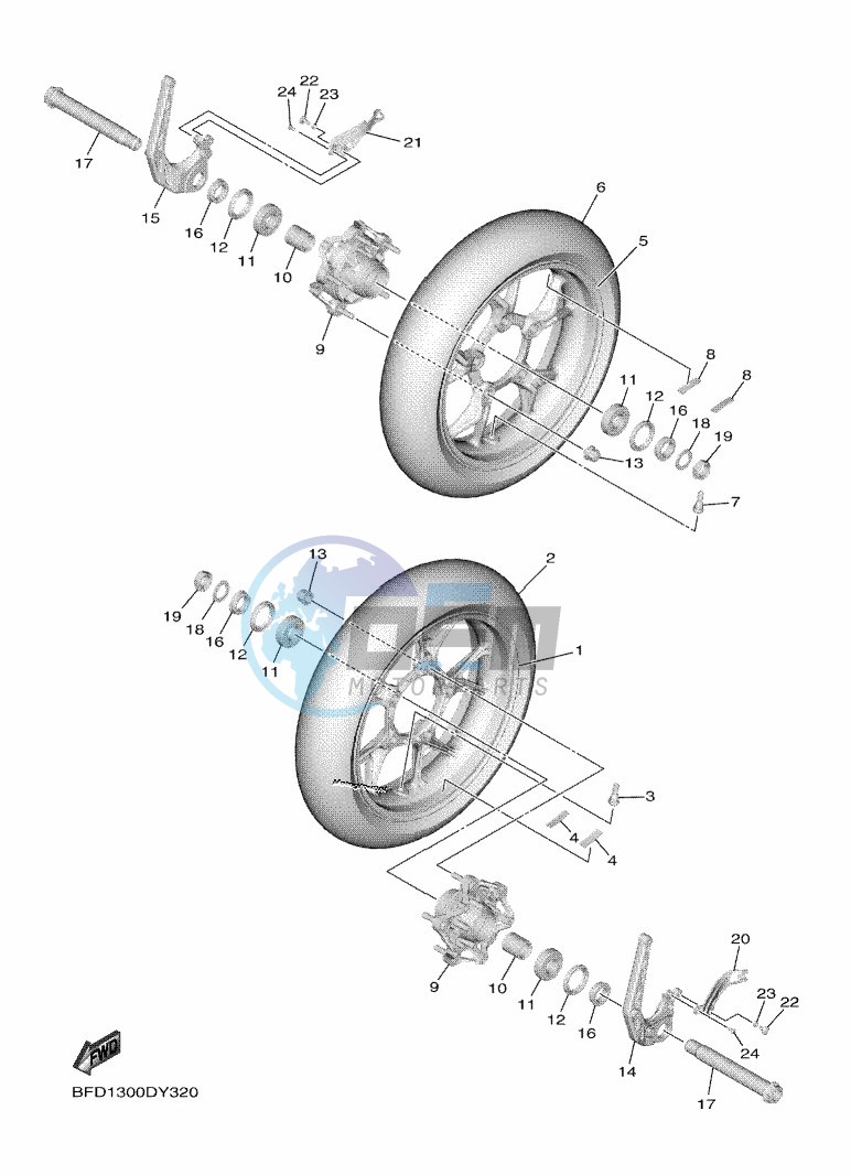 FRONT WHEEL