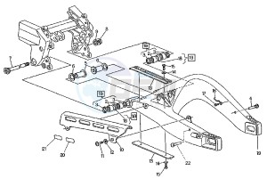 MITO EVOL.125 drawing REAR ARM