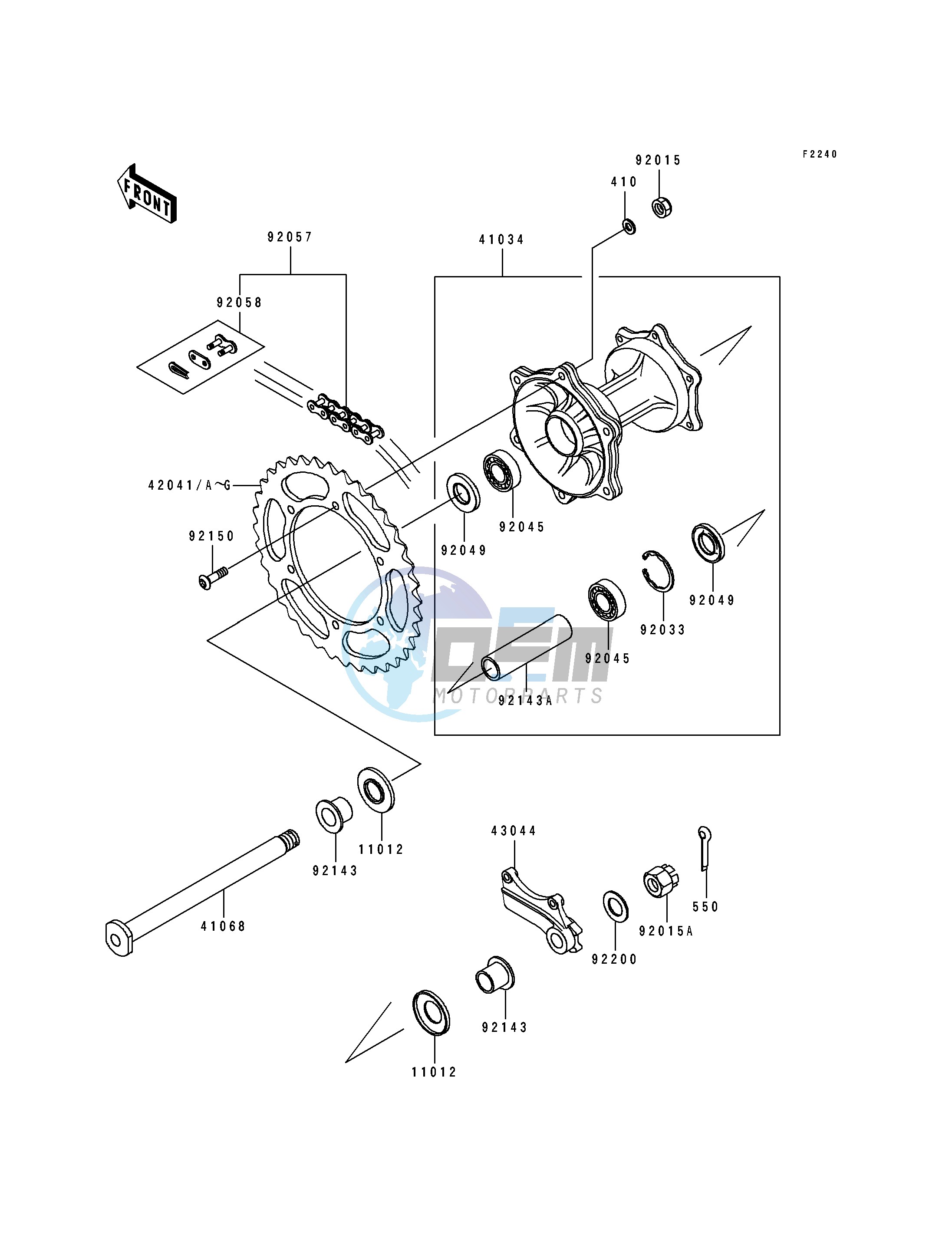 REAR HUB