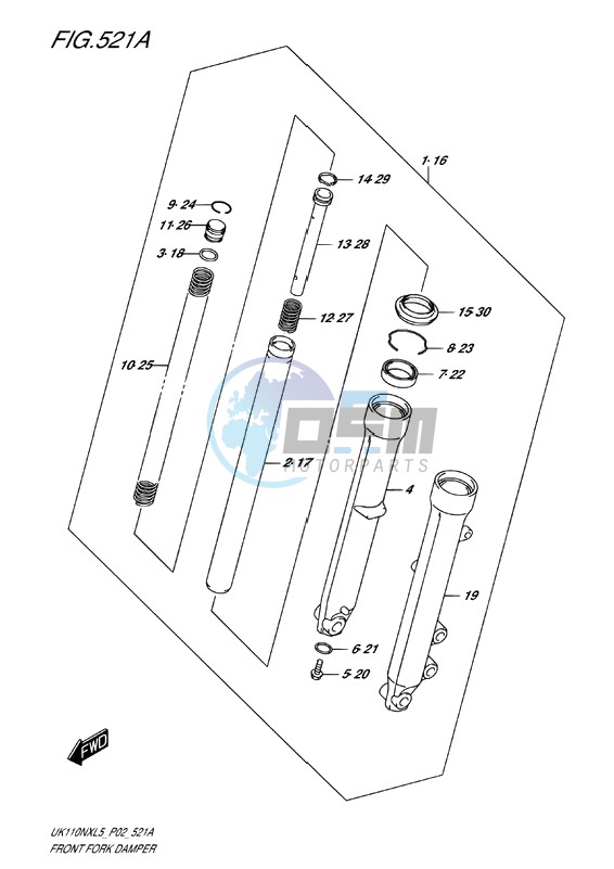 FRONT FORK DAMPER