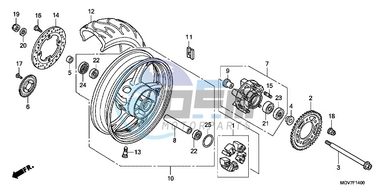 REAR WHEEL