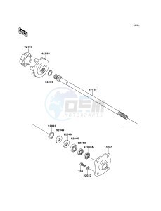 JET_SKI_STX-15F JT1500ACF EU drawing Drive Shaft